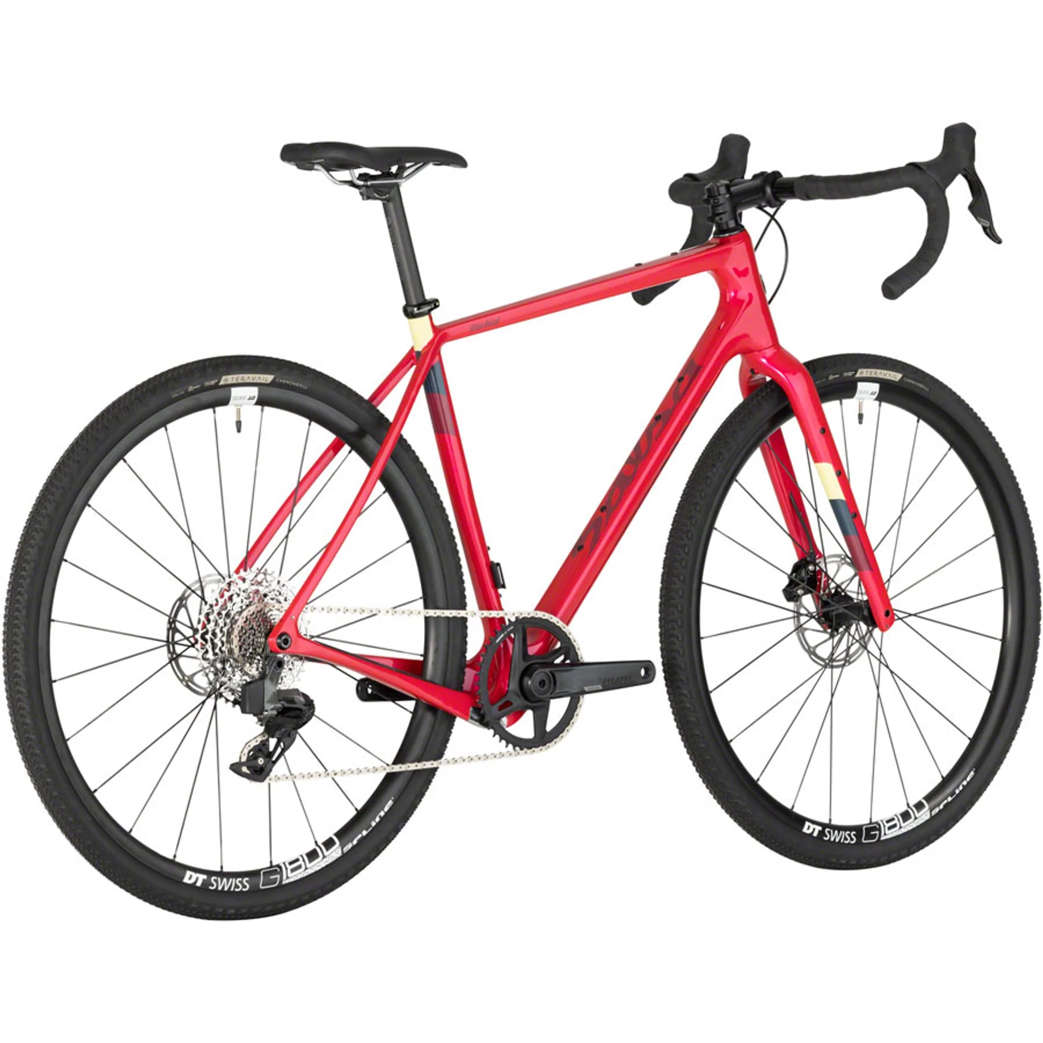 Warbird C Rival XPLR eTap AXS Bike - Red - Image 3
