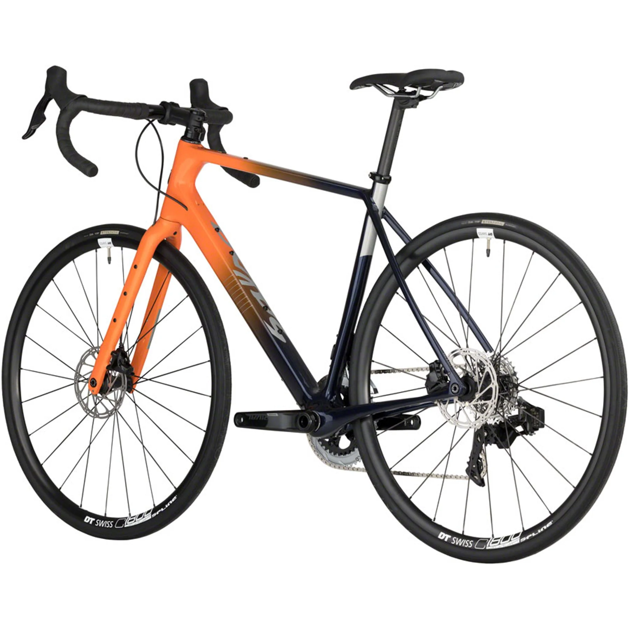 Warroad C Rival eTap AXS Bike - Orange/Purple Fade - Image 6