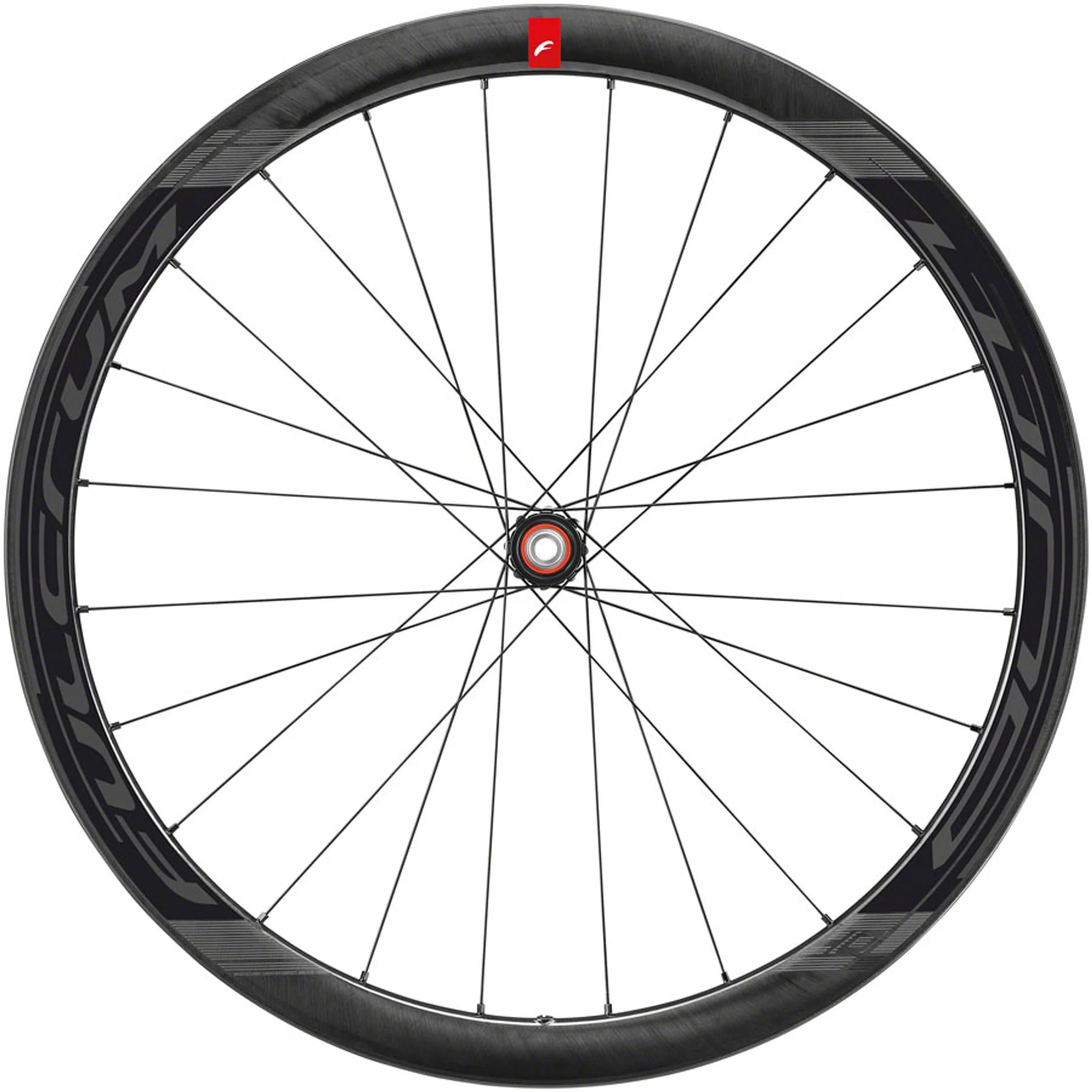 Fulcrum WIND 40 DB Front Wheel - 700, 12 x 100mm, Center-Lock, 2-Way Fit, Black
