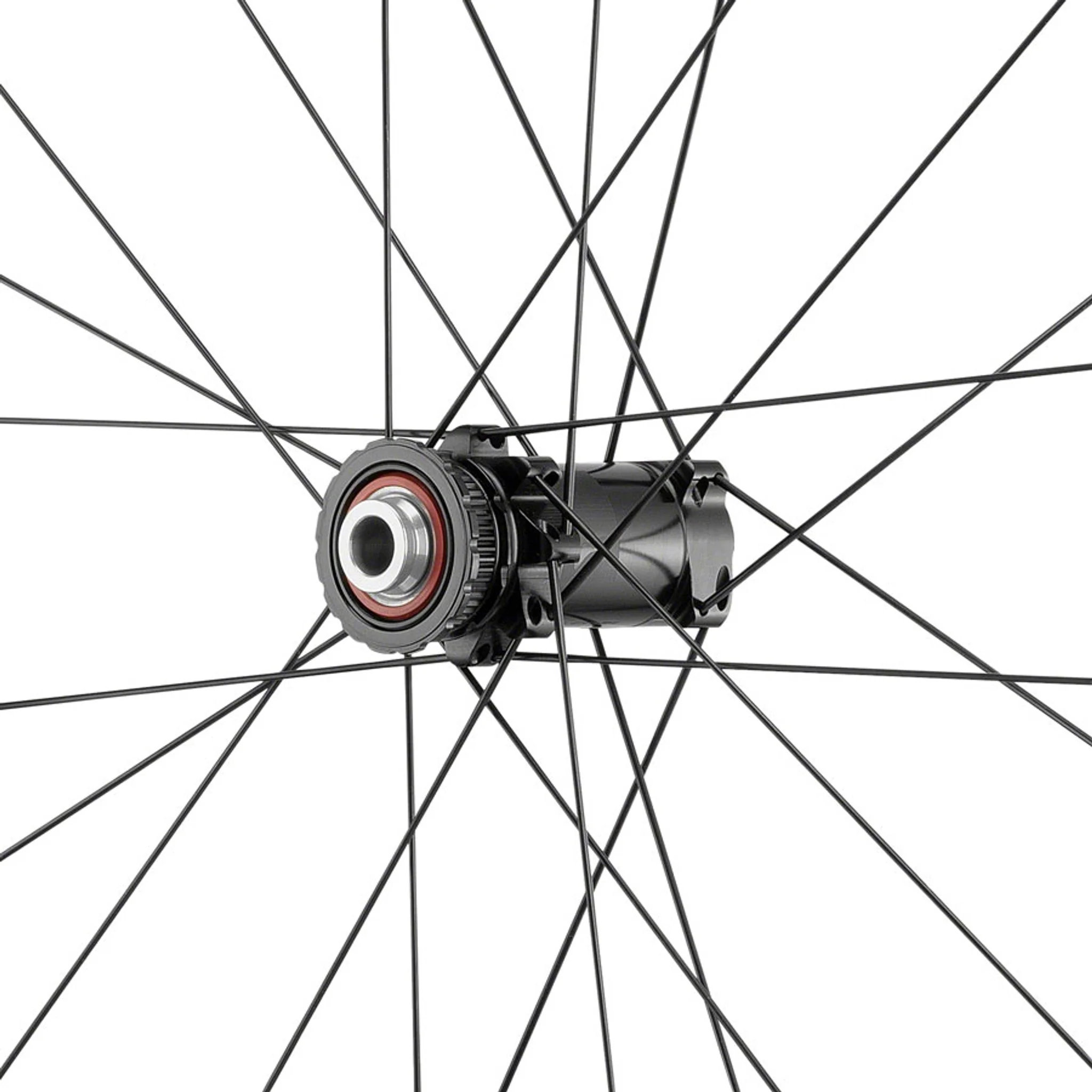 Fulcrum WIND 40 DB Front Wheel - 700, 12 x 100mm, Center-Lock, 2-Way Fit, Black - Image 2