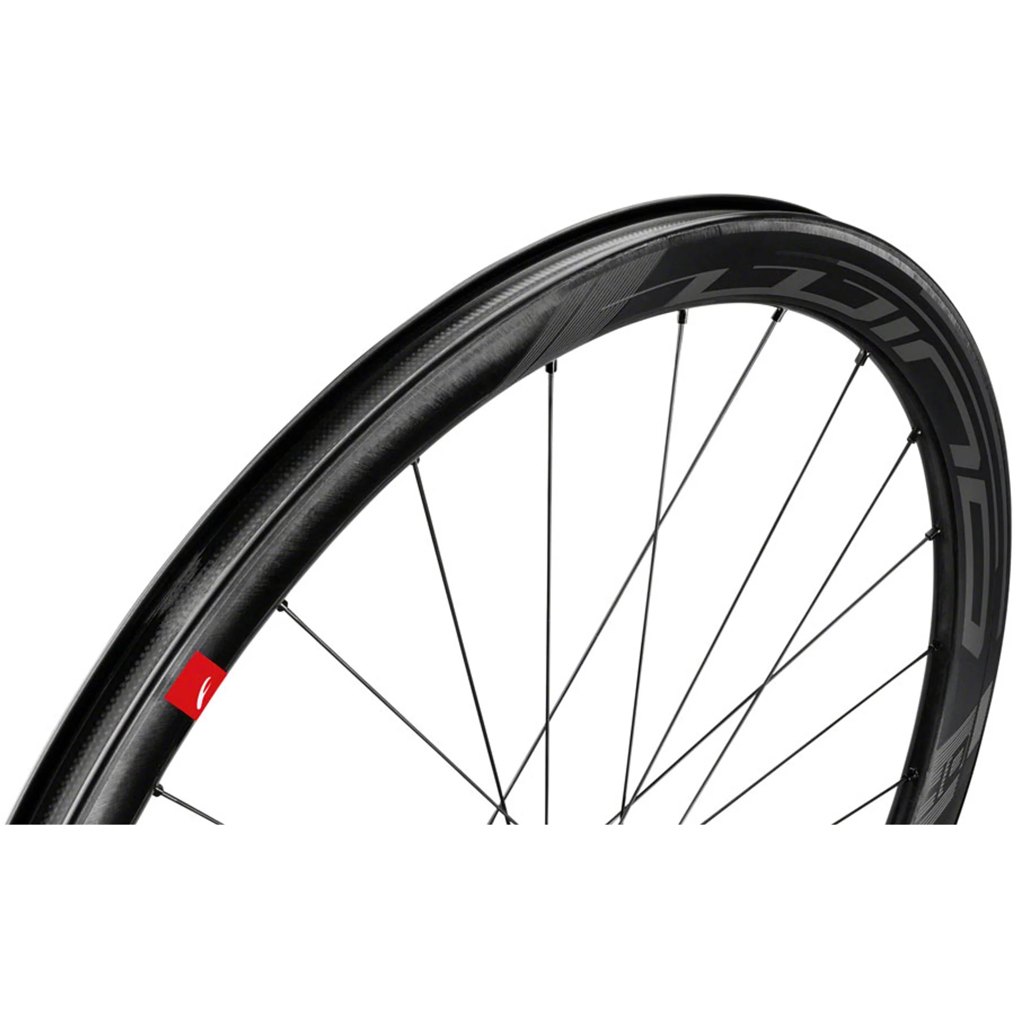 Fulcrum WIND 40 DB Front Wheel - 700, 12 x 100mm, Center-Lock, 2-Way Fit, Black - Image 3