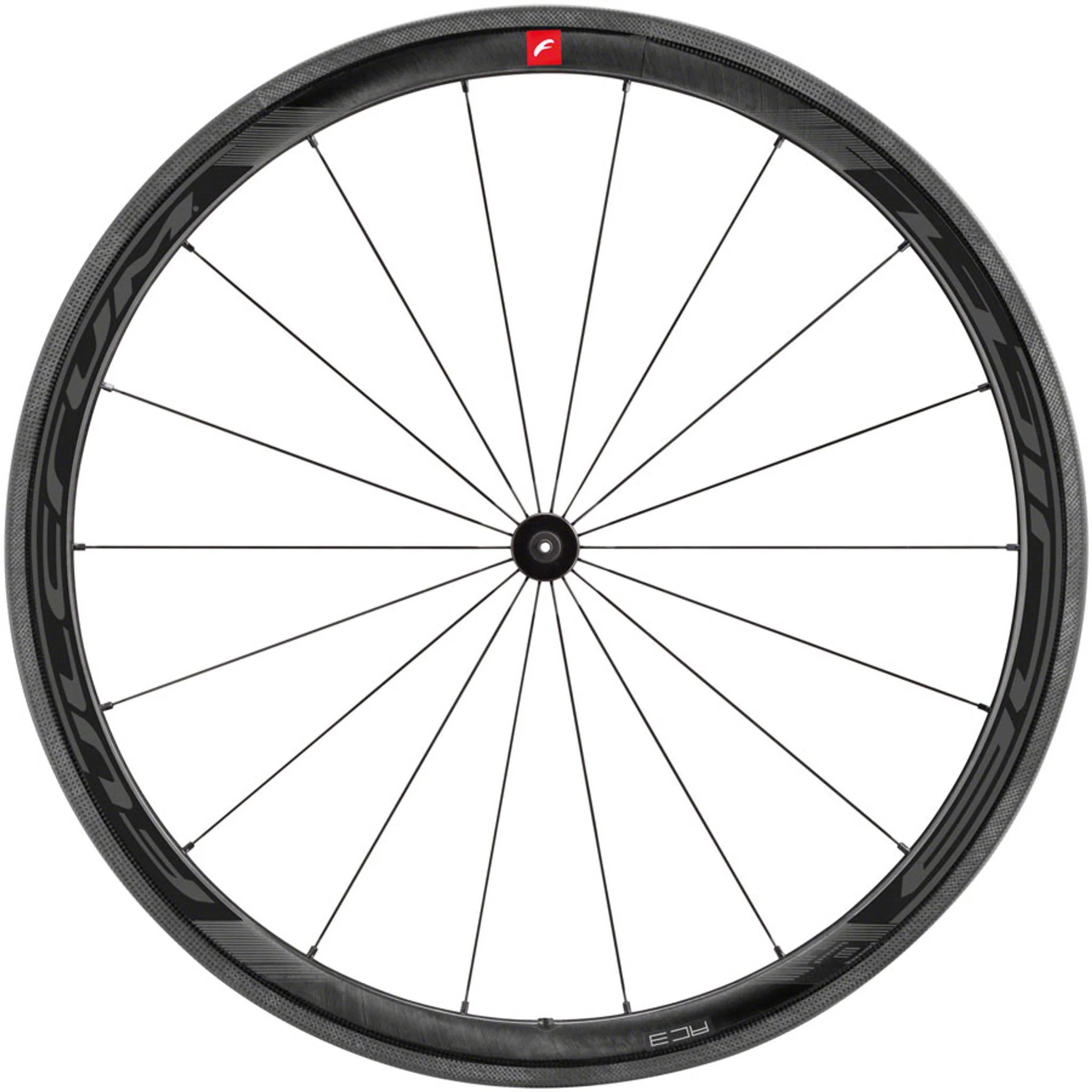 Fulcrum WIND 40C Front Wheel - 700, QR x 100mm, Rim Brake, Black