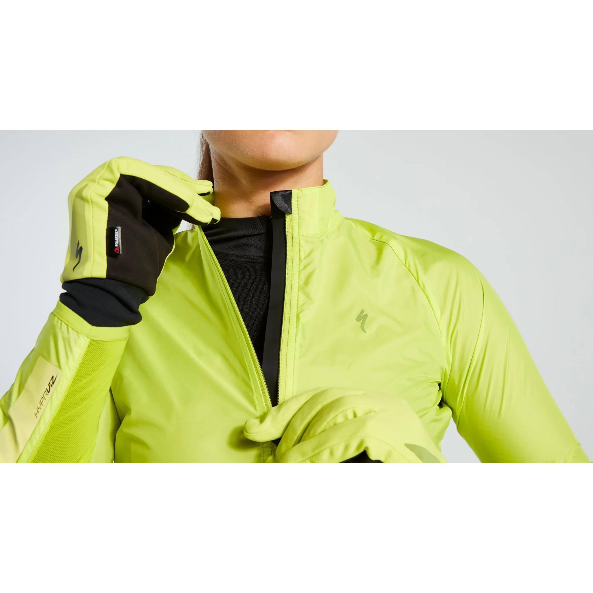 Women's HyprViz Race-Series Wind Jacket - Image 4