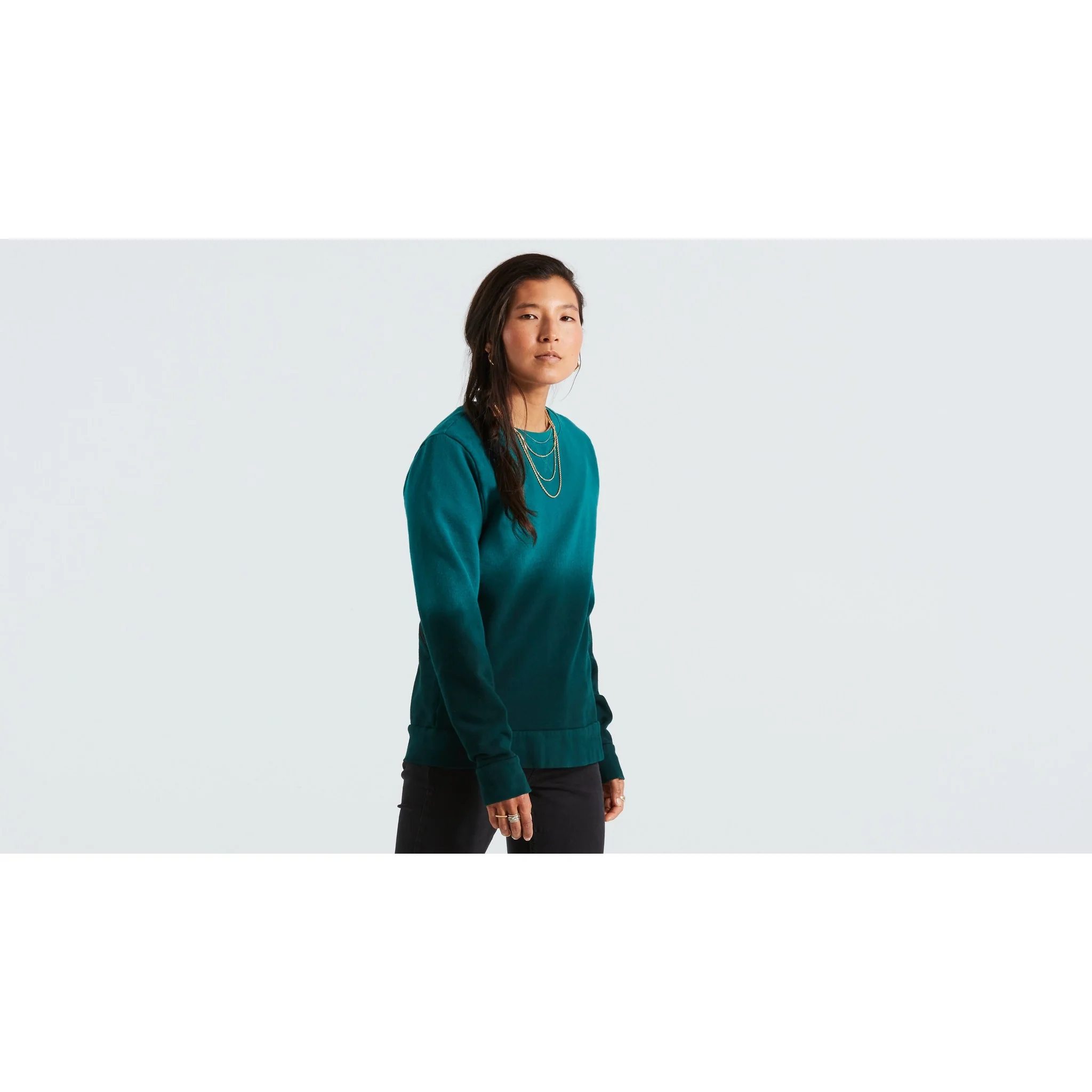 Women's Legacy Spray Long Sleeve Crewneck - Image 8