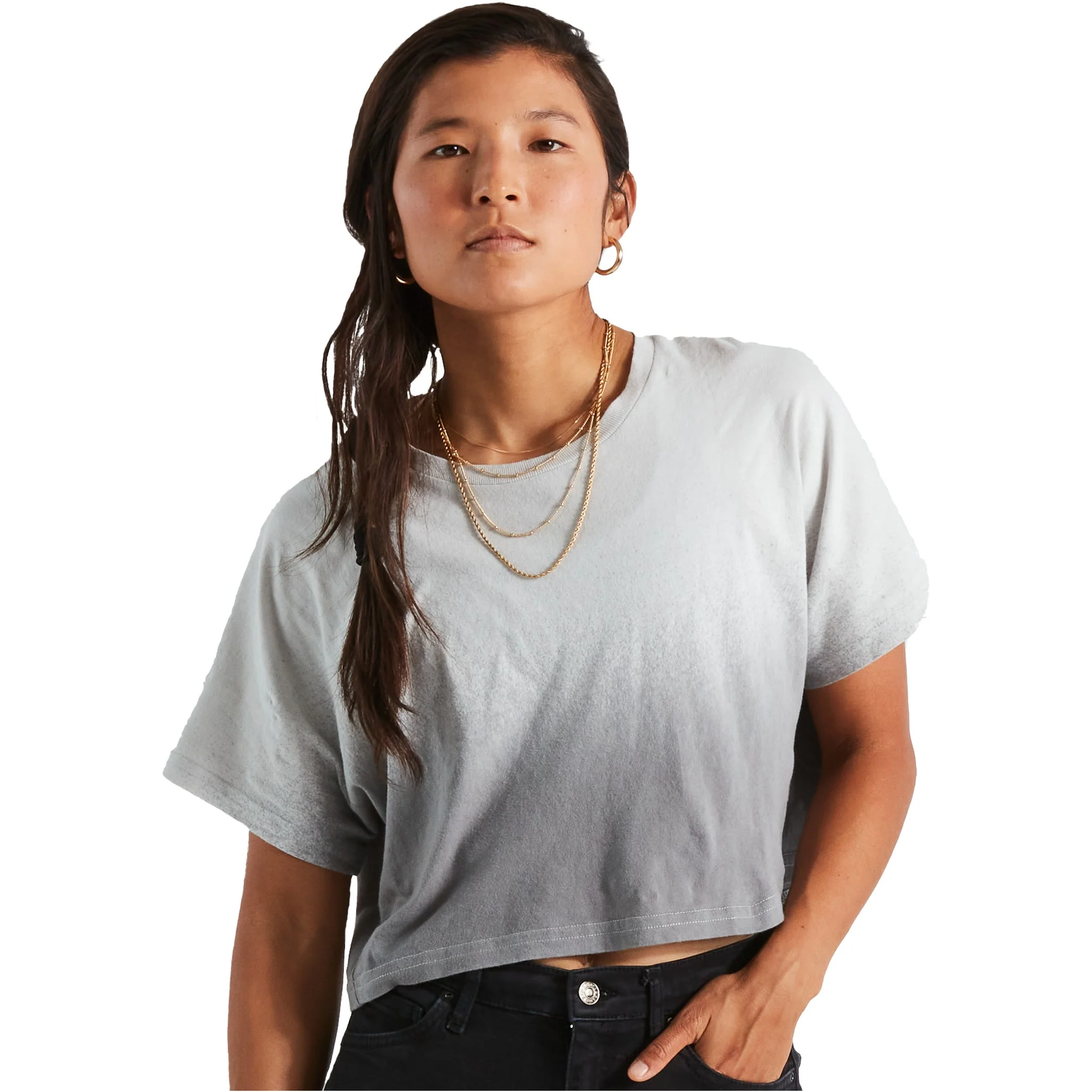 Women's Short Sleeve Crop T-Shirt - Image 12