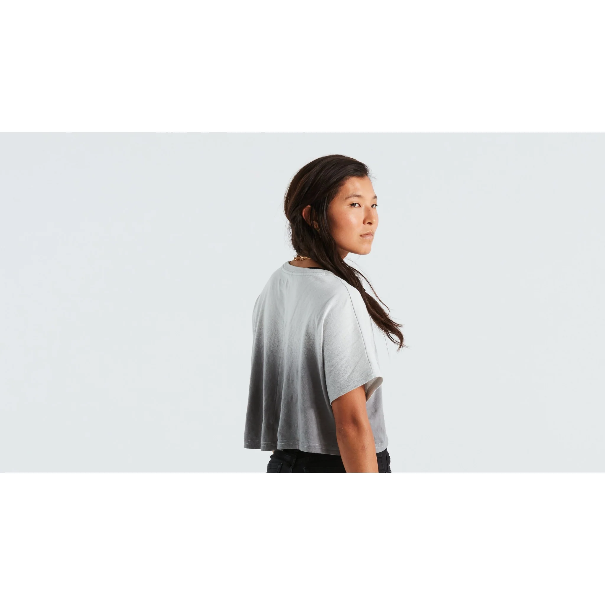 Women's Short Sleeve Crop T-Shirt - Image 3