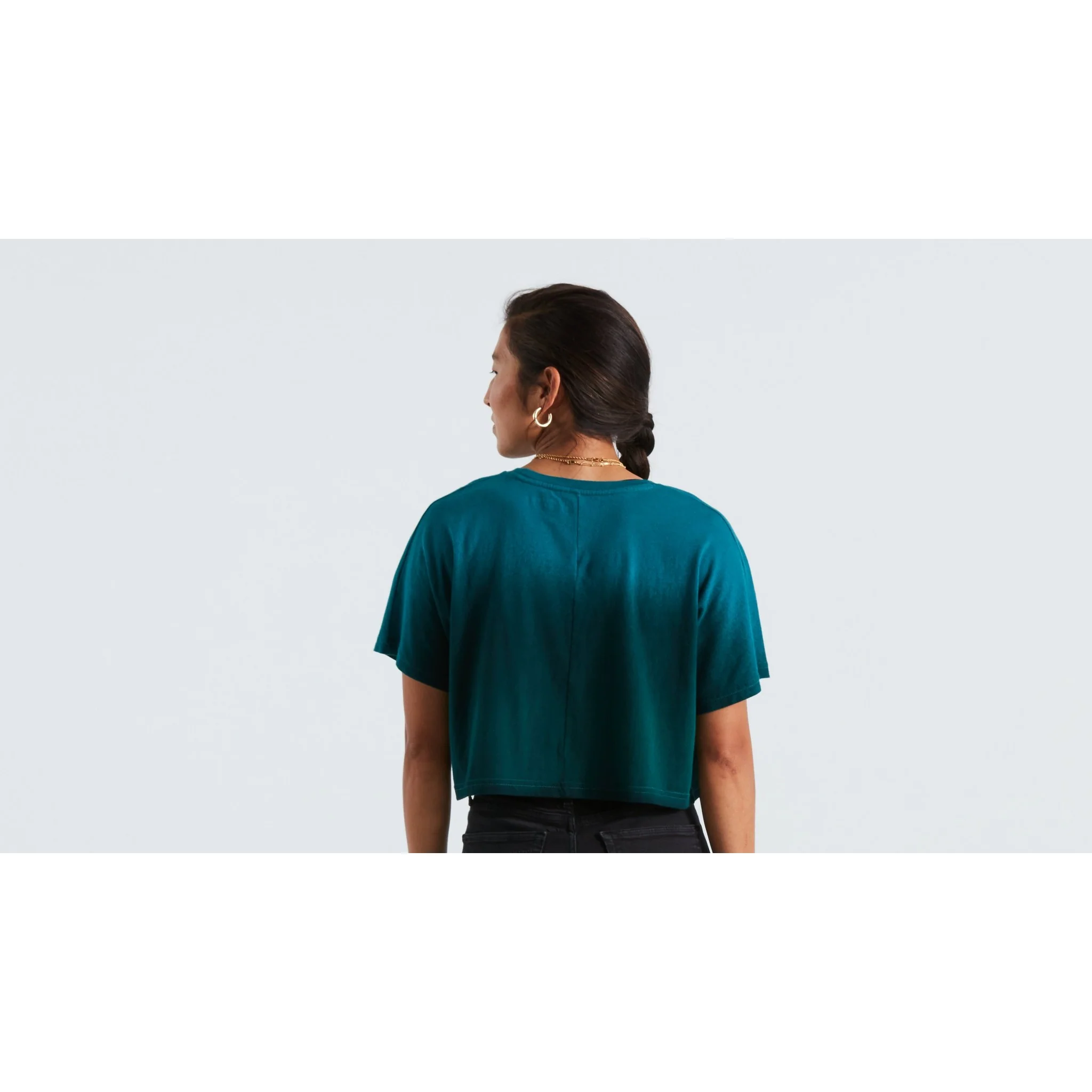 Women's Short Sleeve Crop T-Shirt - Image 9