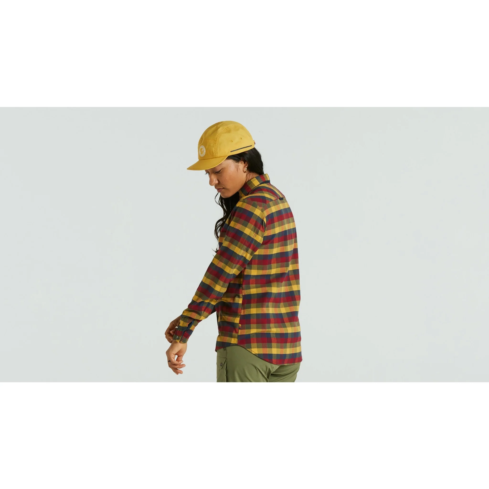 Women's Specialized/Fjällräven Rider's Flannel Shirt - Image 11