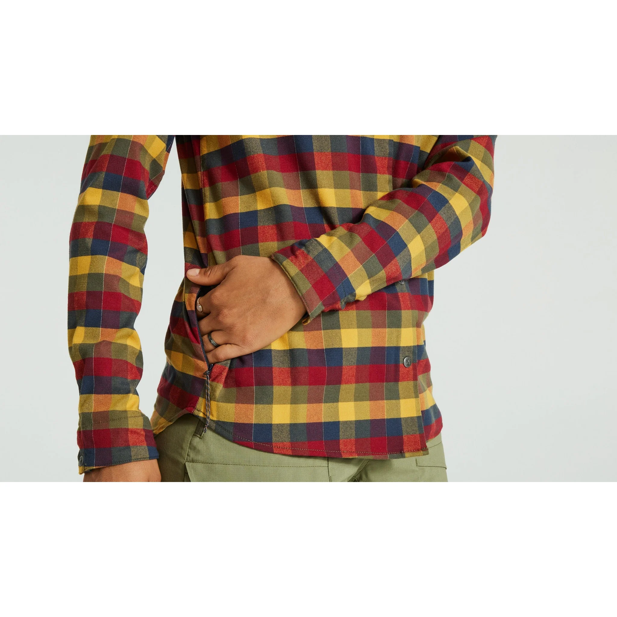 Women's Specialized/Fjällräven Rider's Flannel Shirt - Image 13