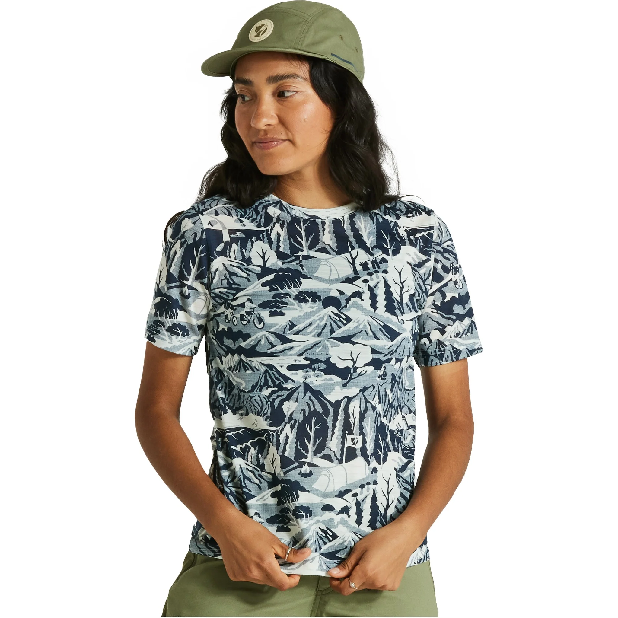 Women's Specialized/Fjällräven Wool CaliSwe Short Sleeve Tee - Image 7