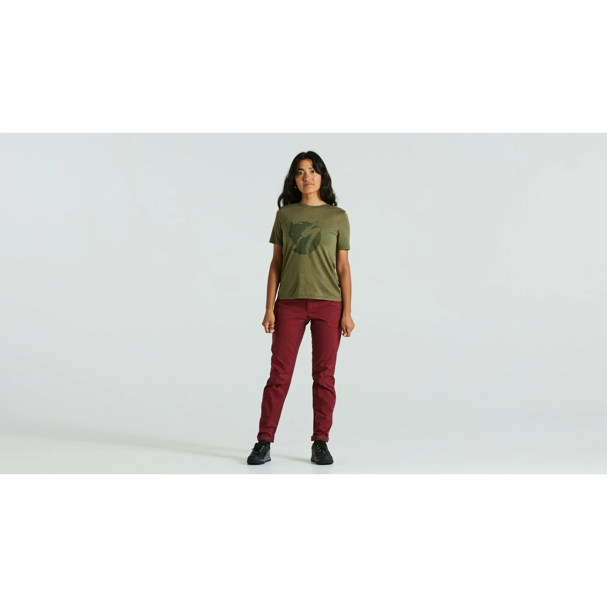 Women's Specialized/Fjällräven Wool Short Sleeve Tee - Image 9