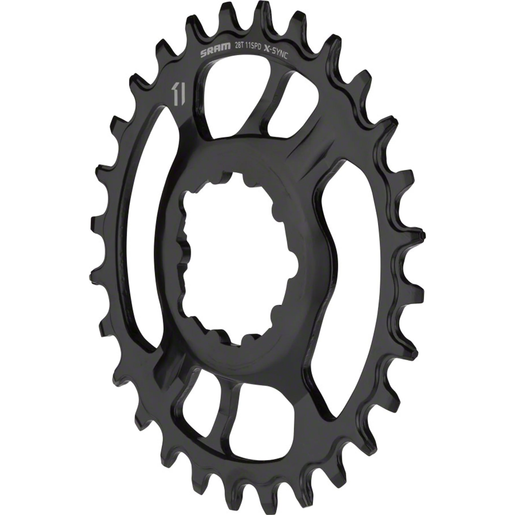 X-Sync Steel Direct Mount Chainring 28T Boost 3mm Offset - Image 2