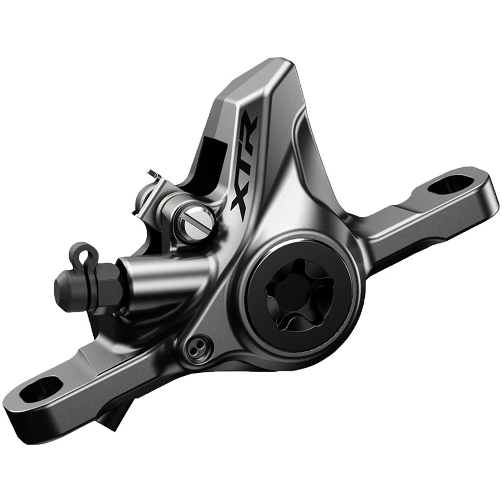 XTR BR-M9100 Disc Brake Caliper - Front or Rear, Post Mount, 2-Piston, Includes Metallic Pads