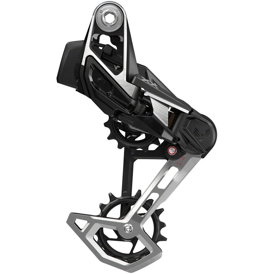 XX Eagle T-Type AXS Rear Derailleur - 12-Speed, 52t Max, (Battery Not Included), UDH Hangerless, Aluminum Cage, Black/Silver
