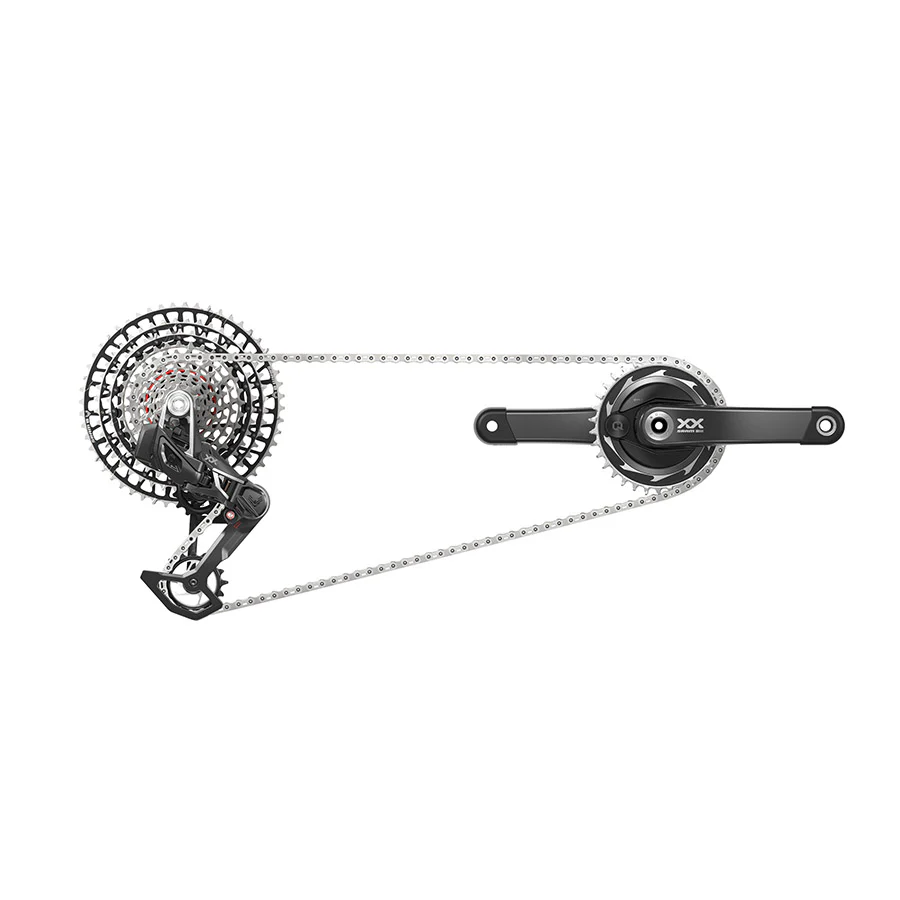 XX SL T-Type Powermeter D2, Build Kit, 170mm