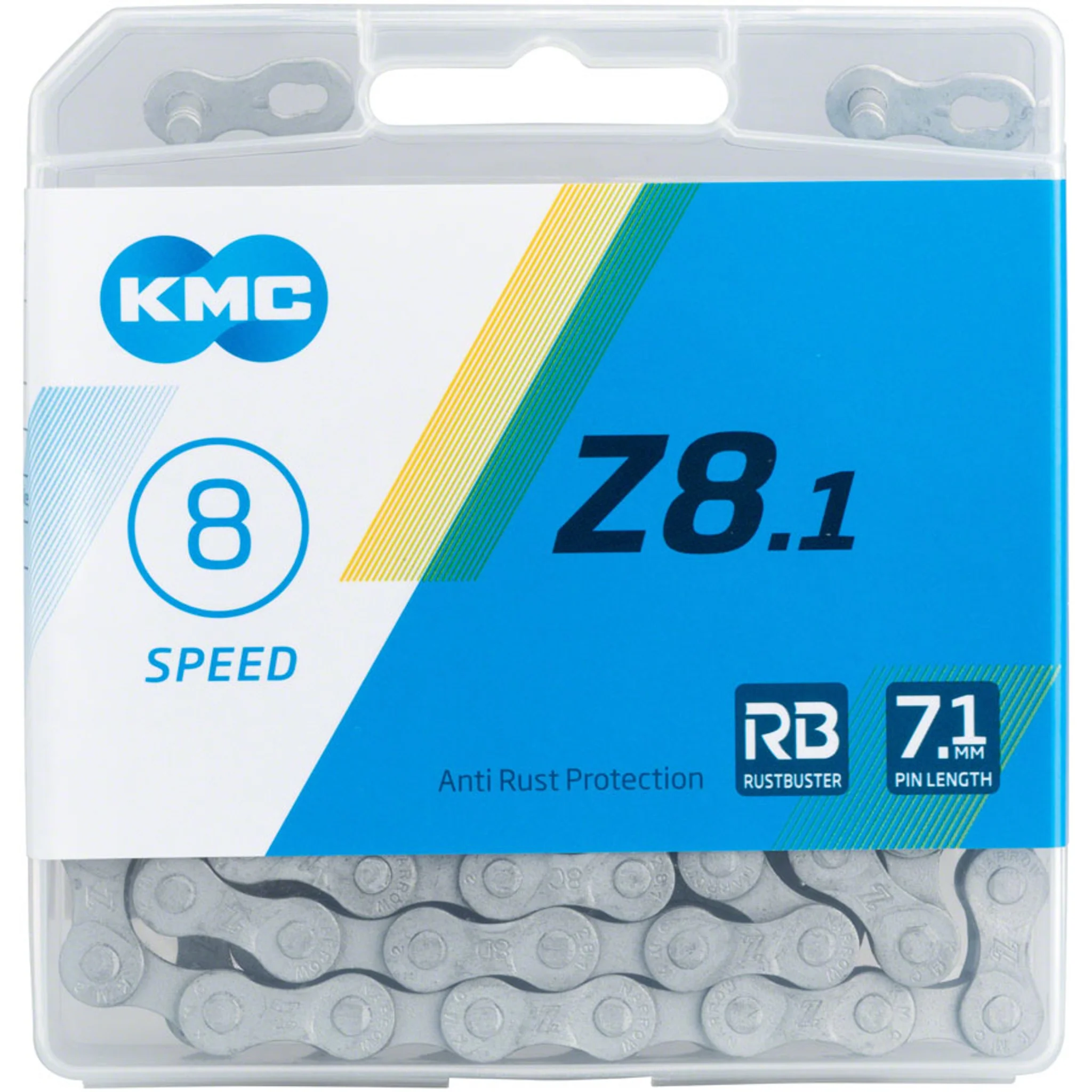 Z8.1 RB Rustbuster Chain - 8-Speed, 116 Links, Gray - Image 2