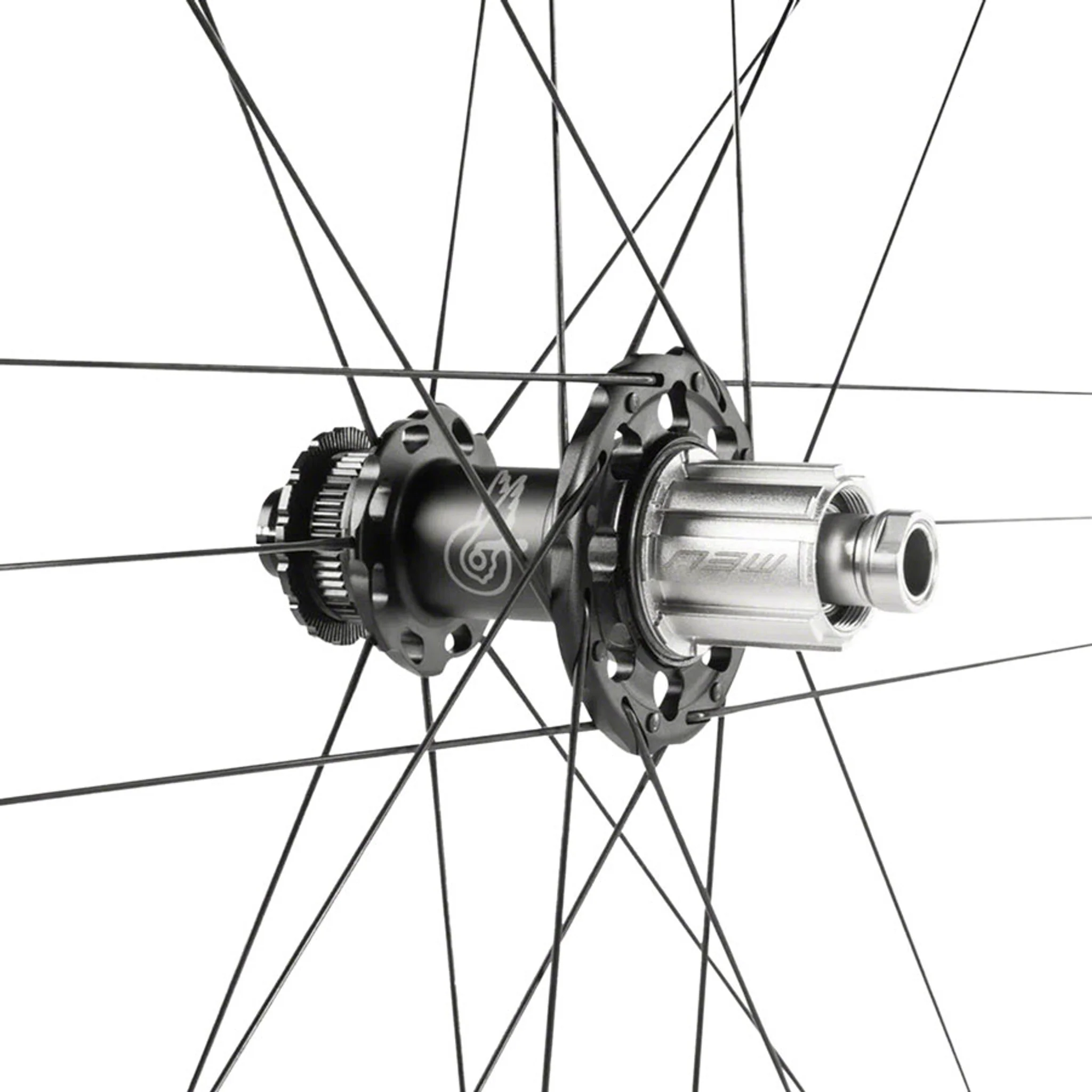 Campagnolo Zonda GT Rear Wheel - 700c, 12 x 142mm, Center-Lock, N3W, 2-Way Fit, Black - Image 4